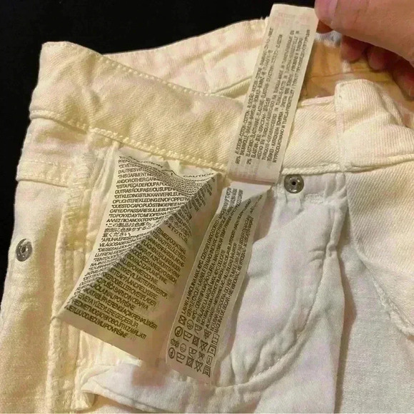 Zara Women Premium Denimwear Collection Jeans Off-white Color Size 2 - Picture 16 of 16